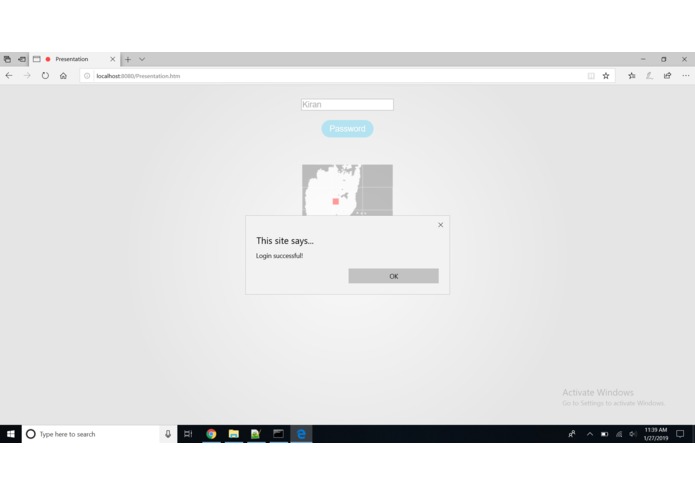 Hand Gesture Password – screenshot 3