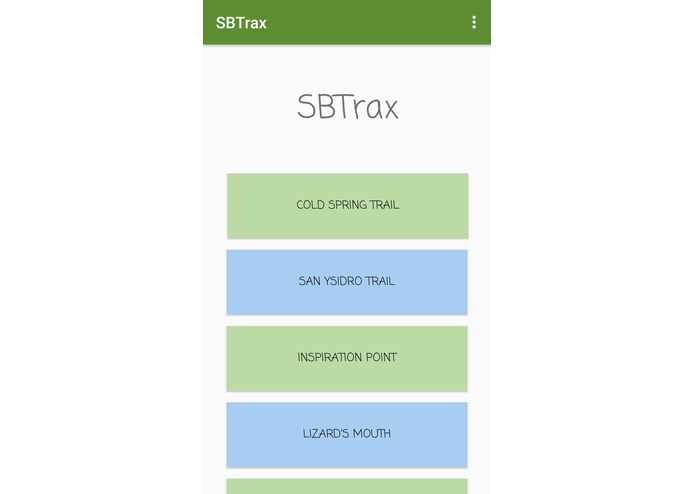 SBTrax – screenshot 1