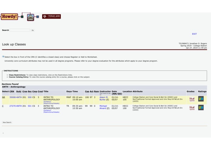 bthoRegistration – screenshot 1