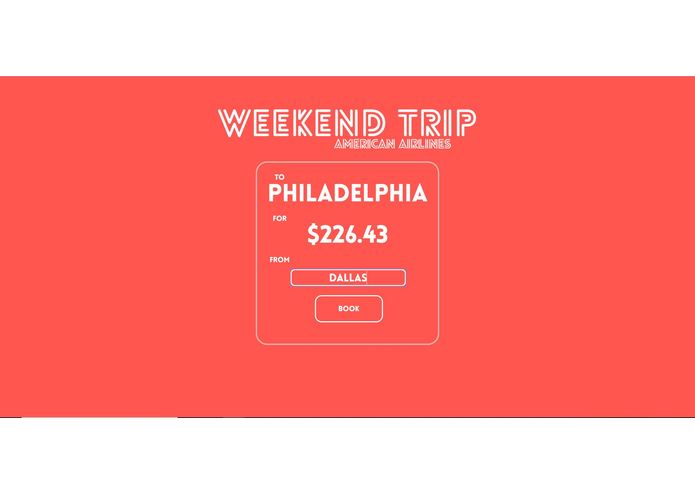 Weekend Trip with American Airlines – screenshot 1