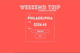 Weekend Trip with American Airlines