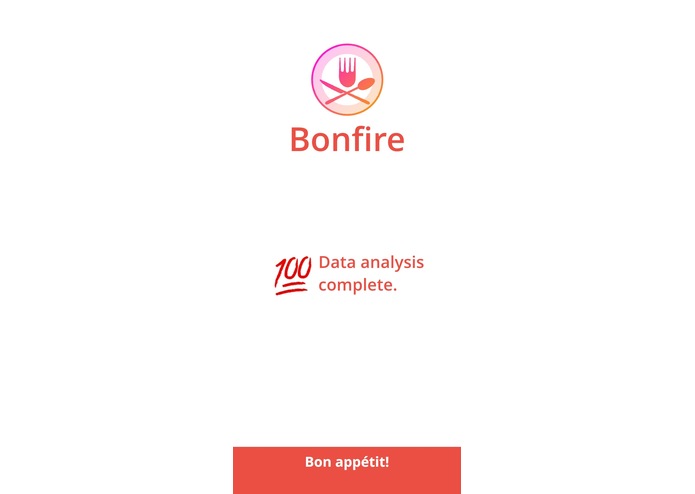 Bonfire: the Intelligent Food App – screenshot 2