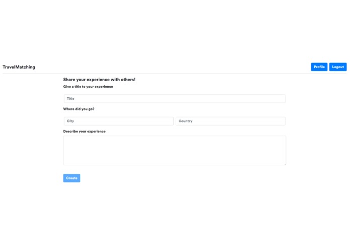 TravelMatching – screenshot 3