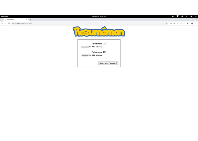 Resumemon – screenshot 1