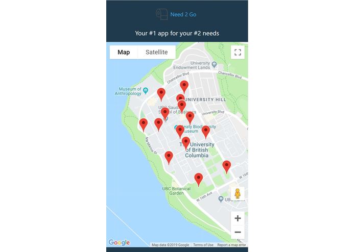 Need2Go – screenshot 2