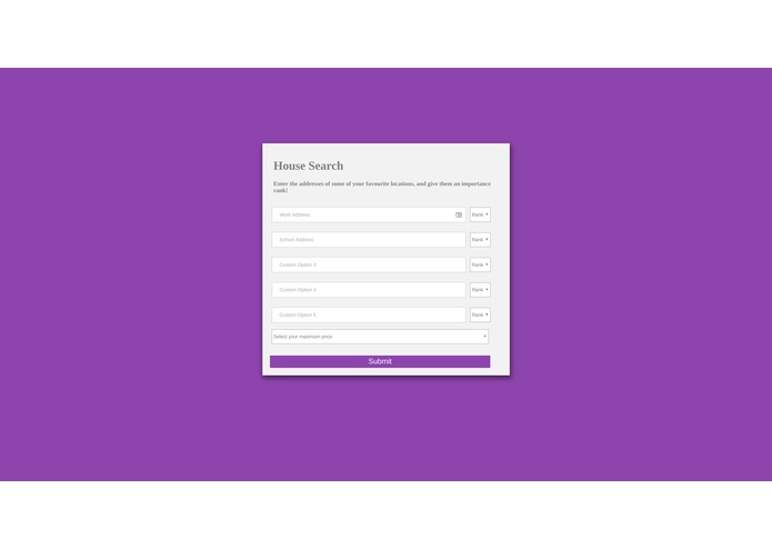 HouseSearch – screenshot 1
