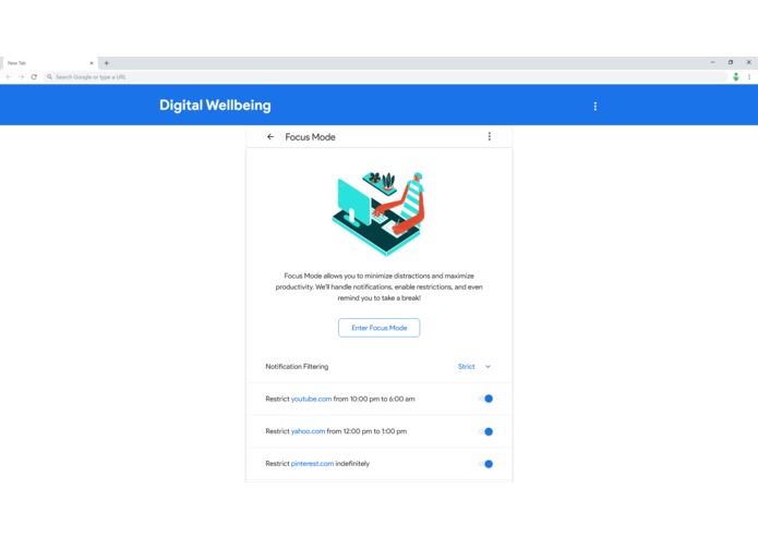 Digital Wellbeing for Chrome – screenshot 6