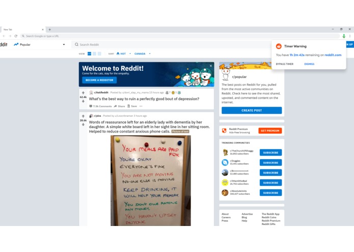 Digital Wellbeing for Chrome – screenshot 10