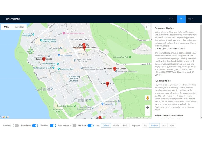 InternPaths – screenshot 3