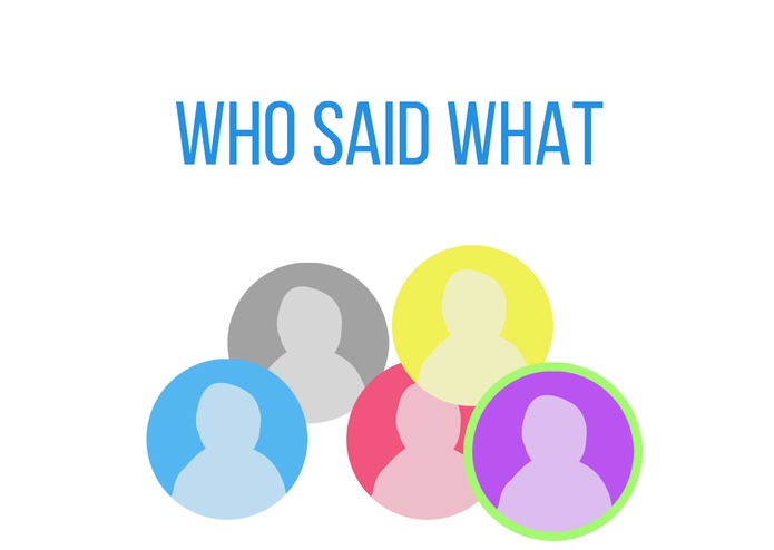 Who Said What? – screenshot 1