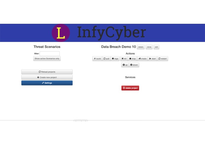 InfyCyber ,which is Threat Intel Platform & Simulator. – screenshot 2