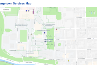 Georgetown Service Map