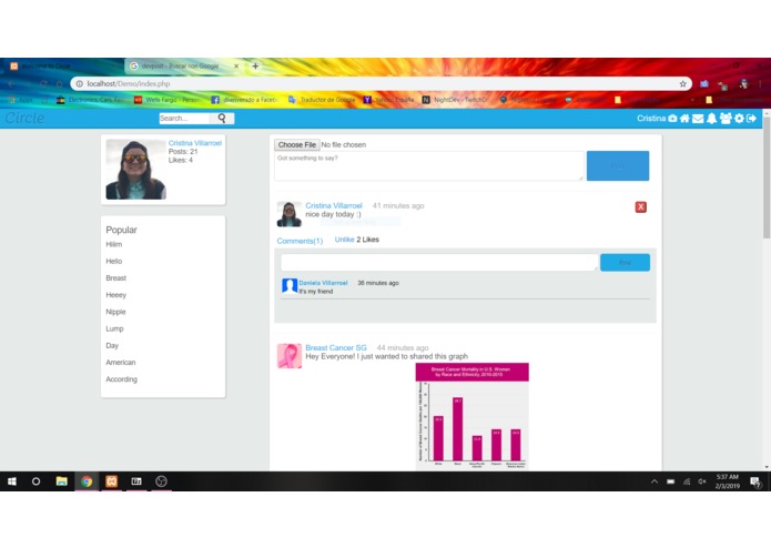 Circle – screenshot 2