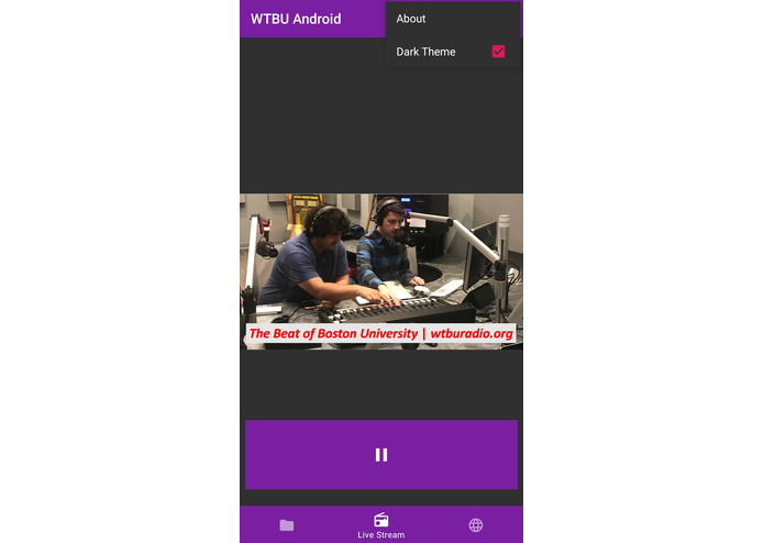 WTBU Android – screenshot 2