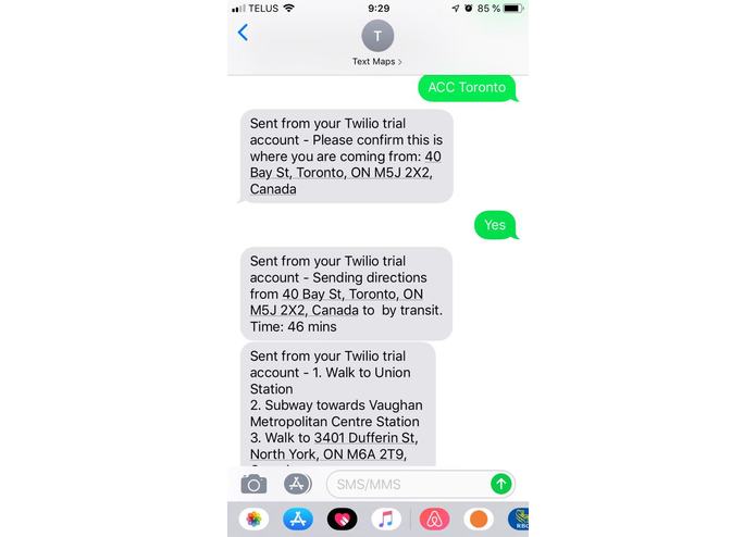 TextHome – screenshot 2