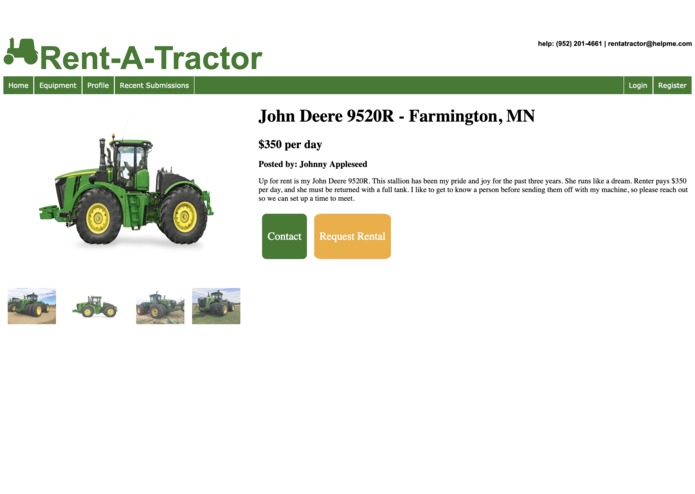 Rent a Tractor – screenshot 2
