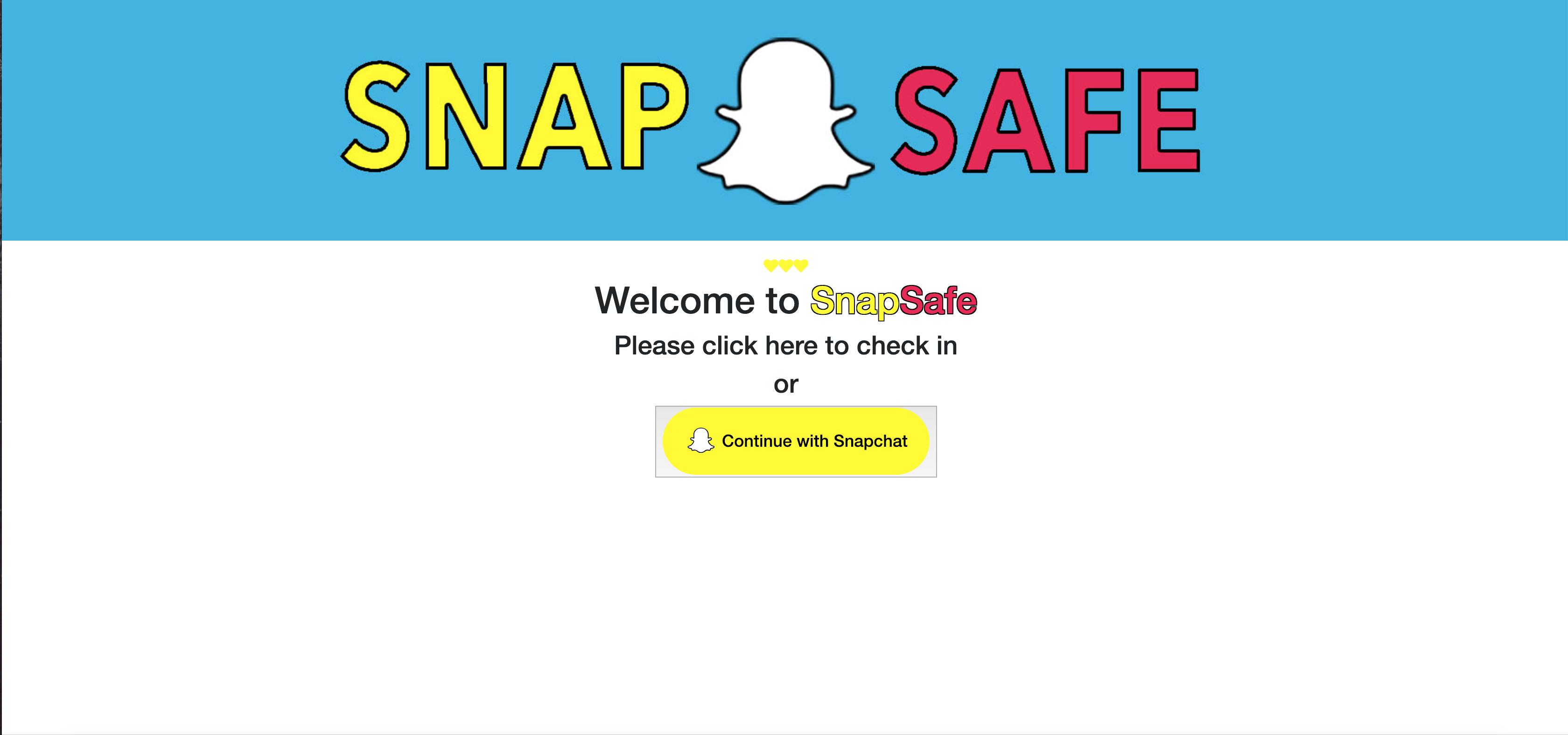 SnapSafe Devpost