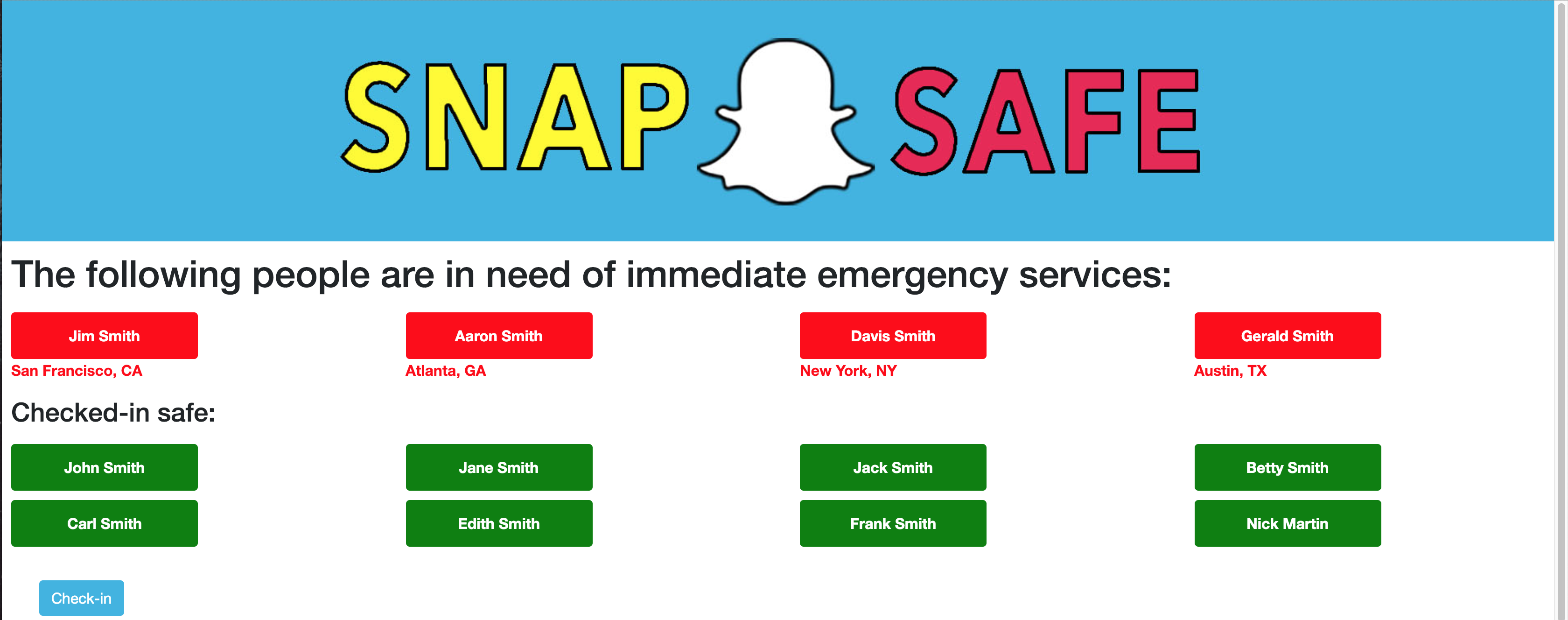 SnapSafe Devpost