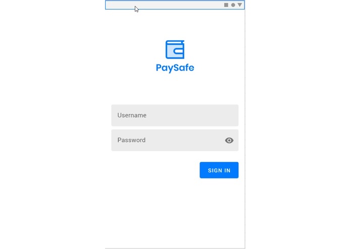 PaySafe – screenshot 1