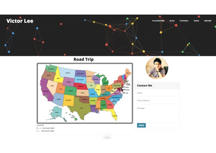Personal Web – screenshot 1