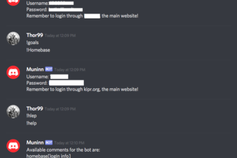 Robotics Discord chatbot