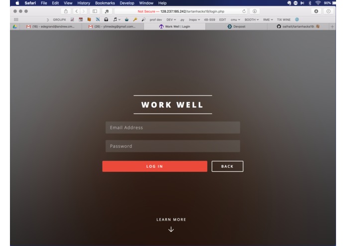 Work Well – screenshot 1