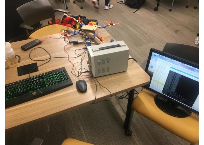 Drone Control using IMU with PID and Raspi over wifi – screenshot 1