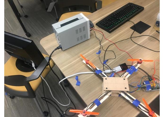 Drone Control using IMU with PID and Raspi over wifi – screenshot 2