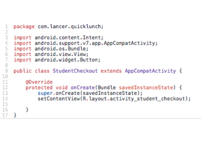 QuickLunch – screenshot 3