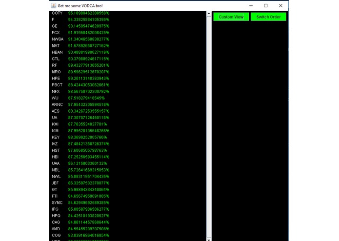 VODCA – screenshot 1