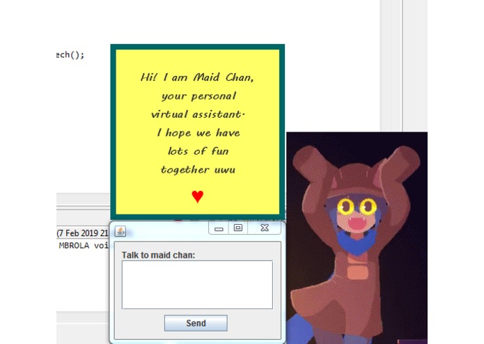 Maid Chan - Waifu Bot – screenshot 1