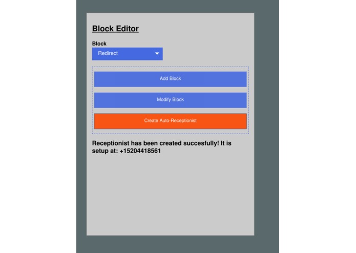 BYOReceptionist – screenshot 2