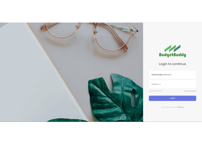 BudgetBuddy – screenshot 1