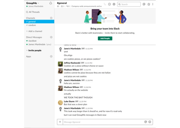 SlackMe – screenshot 1