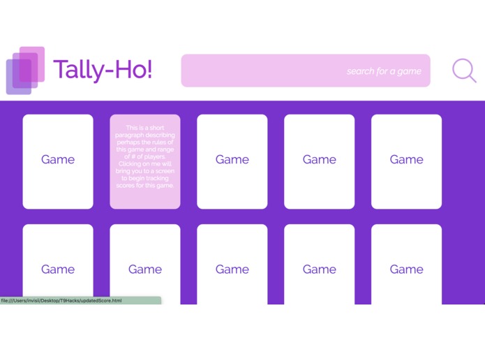 Tally-Ho! Scorekeeper – screenshot 2
