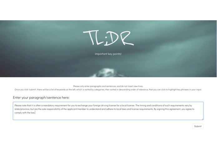 TL;DR – screenshot 2