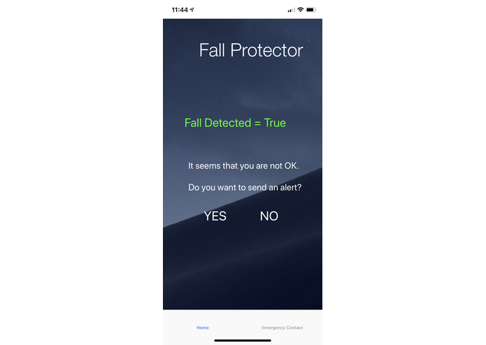 Fall Detector – screenshot 2