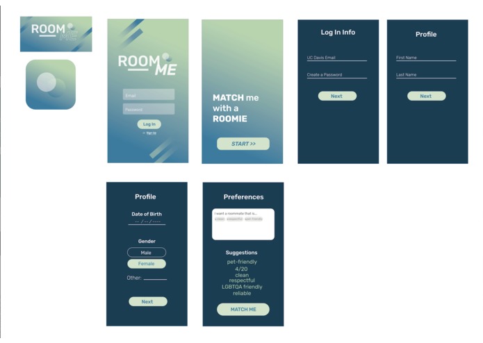 RoomMe App – screenshot 1