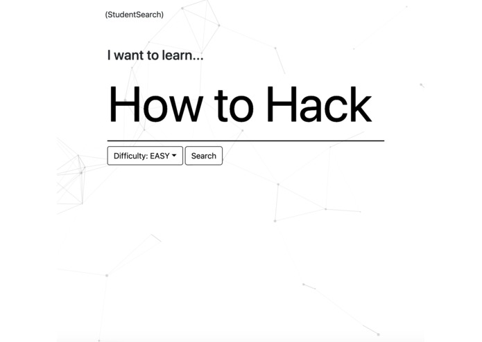 StudentSearch – screenshot 1