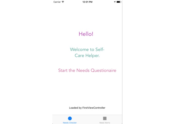 Self-Care Helper – screenshot 2