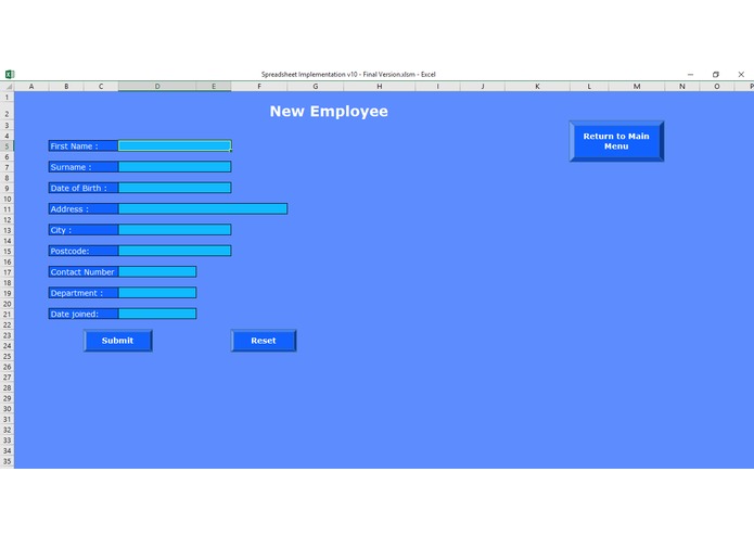 Glamping Cymru Excel-based Payslip System – screenshot 4