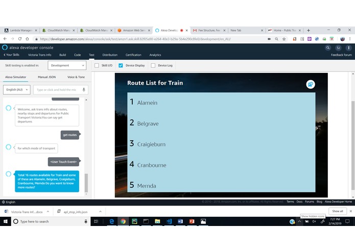Victoria Trans Info – screenshot 3