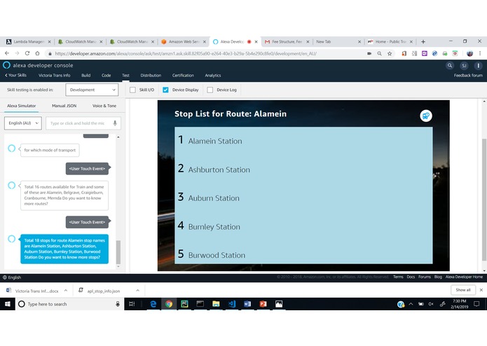 Victoria Trans Info – screenshot 4