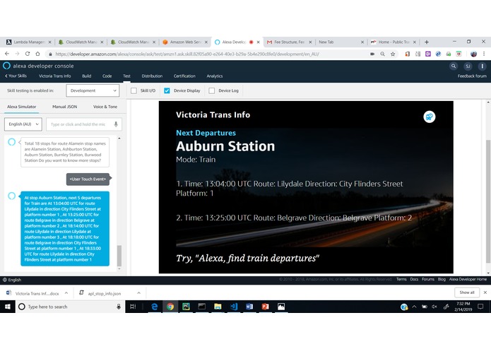 Victoria Trans Info – screenshot 5