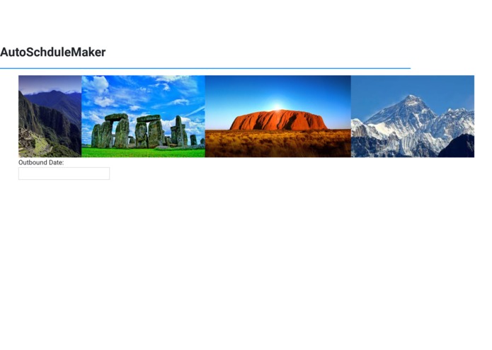 AutoTravelPlanGenerator – screenshot 2