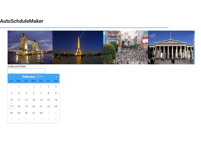 AutoTravelPlanGenerator – screenshot 3