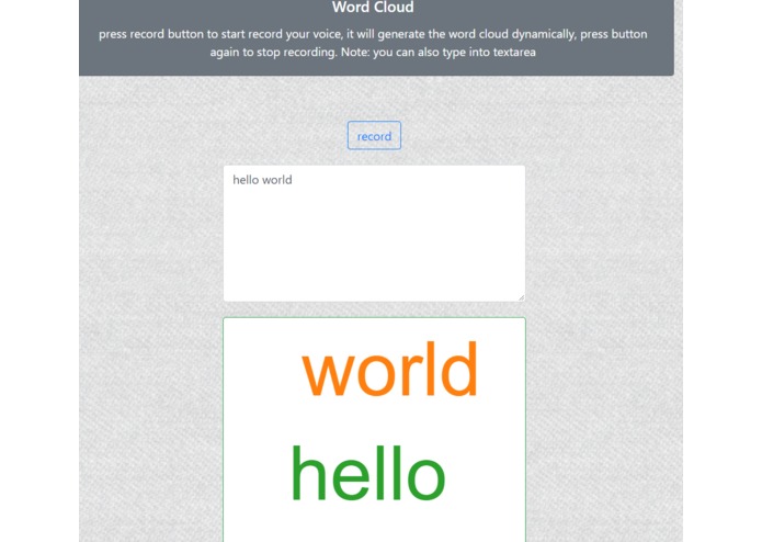 word cloud review – screenshot 4