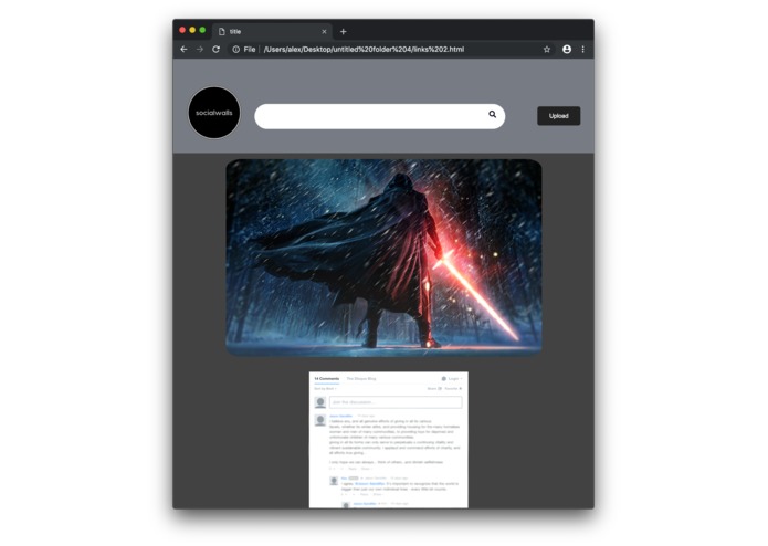 SocialWalls – screenshot 3