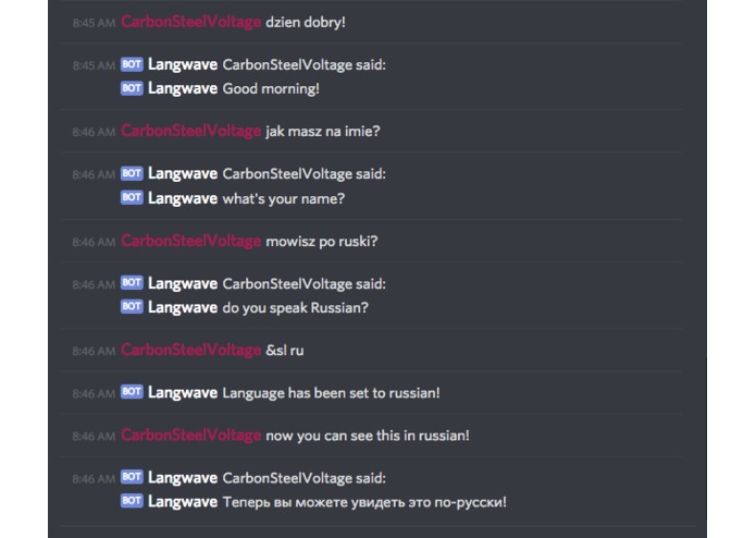 Langwave – screenshot 1