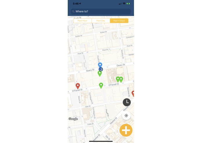 SafeRoute – screenshot 1